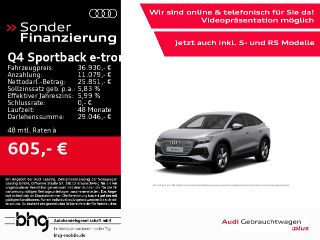 Audi Q4 Sportback e-tron