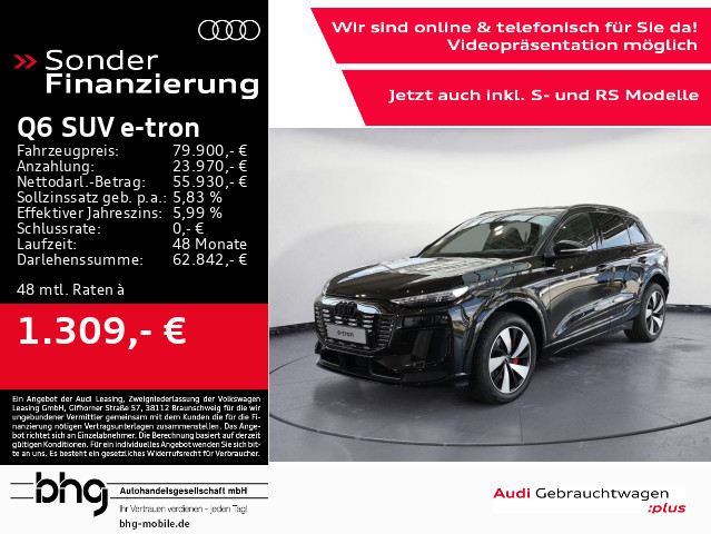Audi Q6 SUV e-tron