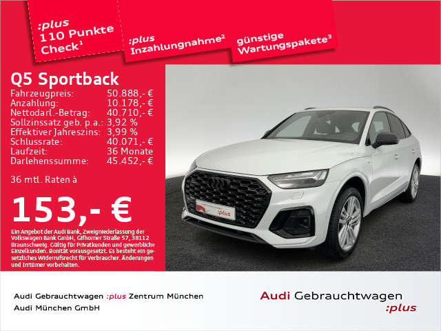 Audi Q5 Sportback TFSI E S Line 55 TFSI E Quattro S Tronic - 2024 - Joinsteer