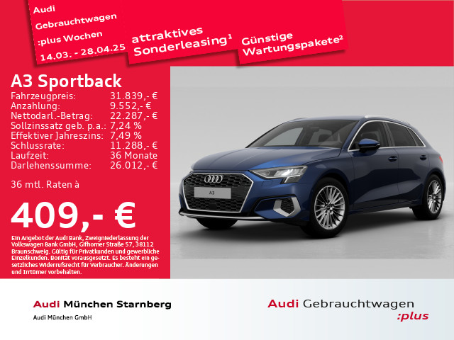 Audi A3 Sportback