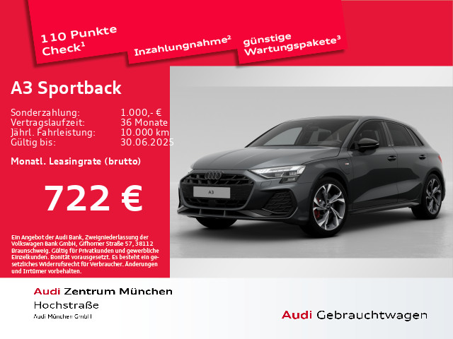 Audi A3 Sportback TFSI e