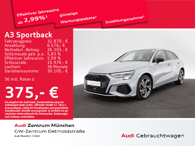Audi A3 Sportback TFSI e