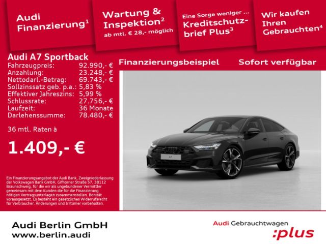 Audi A7 Sportback TFSI e