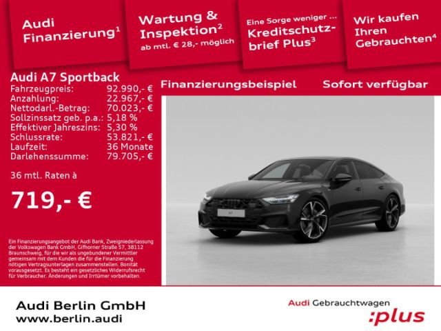 Audi A7 Sportback TFSI e