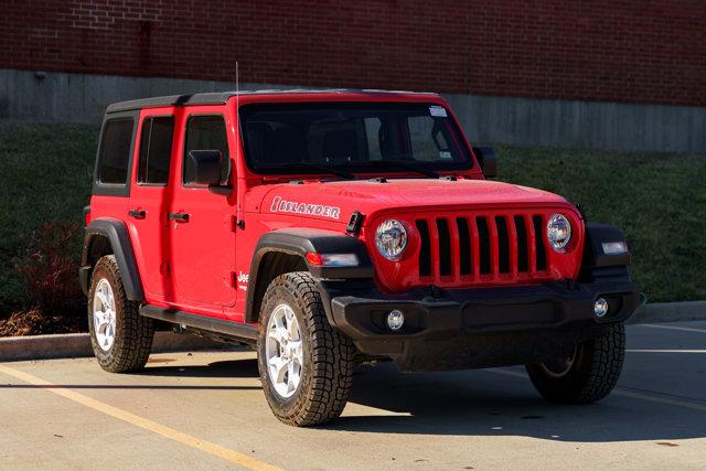 Used 2021 Jeep Wrangler Unlimited ISLANDER with VIN 1C4HJXDN1MW646732 for sale in Kirkwood, MO