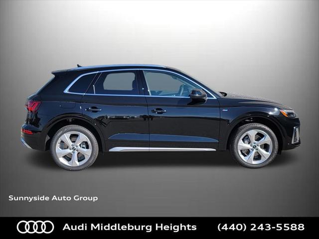 Used 2025 Audi Q5 Premium Plus with VIN WA1EAAFYXS2014124 for sale in Middleburg Heights, OH