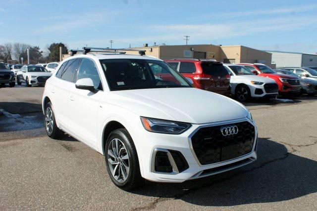Used 2024 Audi Q5 Premium Plus with VIN WA1EAAFY3R2016663 for sale in Bay City, MI