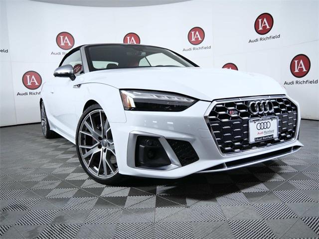 Used 2021 Audi S5 Cabriolet Premium Plus with VIN WAUW4GF50MN004470 for sale in Richfield, MN