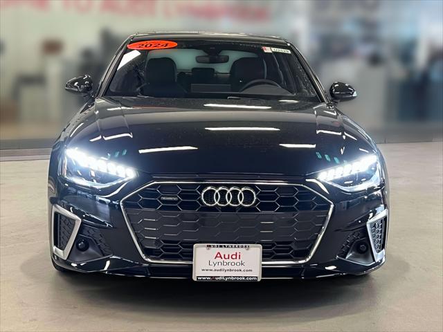 Used 2024 Audi A4 Premium with VIN WAUDAAF42RN016163 for sale in Lynbrook, NY