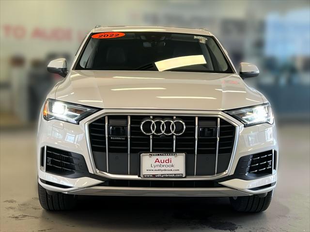 Used 2022 Audi Q7 Premium Plus with VIN WA1LXBF73ND013831 for sale in Lynbrook, NY