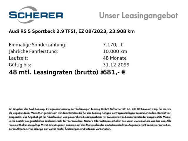 Audi RS5 Sportback TFSI Quattro Tiptronic - 2023 - Joinsteer - #2