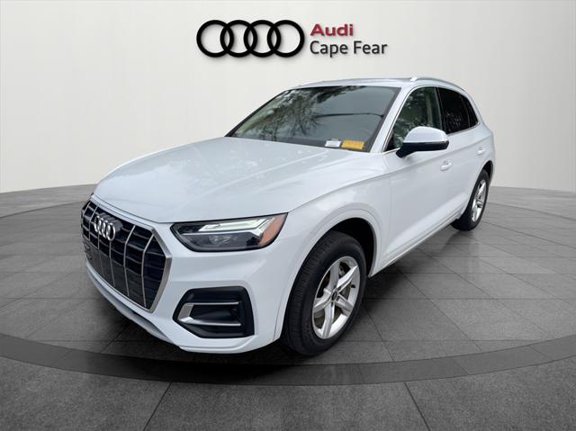 Used 2021 Audi Q5 Premium with VIN WA1AAAFY8M2134313 for sale in Wilmington, NC