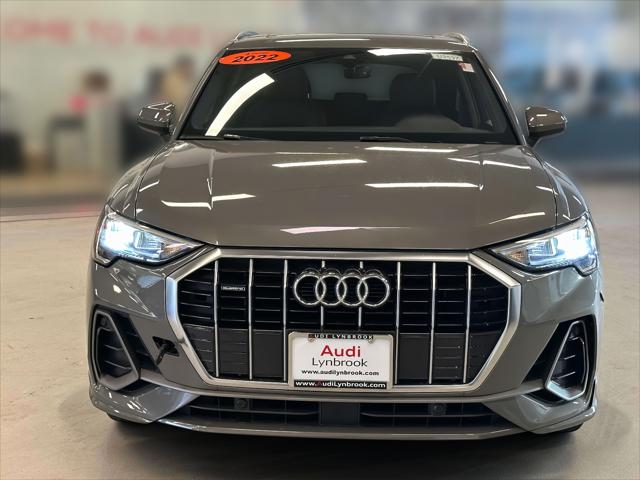 Used 2022 Audi Q3 S Line Premium with VIN WA1DECF37N1031358 for sale in Lynbrook, NY