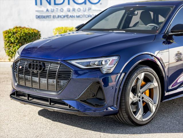 Used 2023 Audi e-tron S Sportback Premium Plus with VIN WA11CBGE9PB017221 for sale in Rancho Mirage, CA