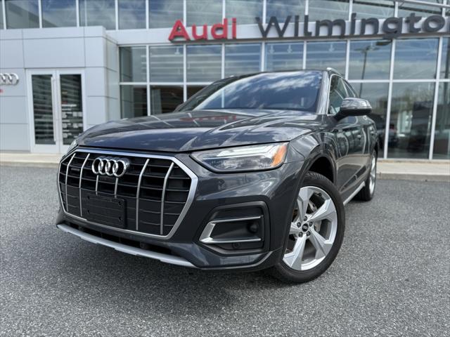 Used 2021 Audi Q5 Premium Plus with VIN WA1BAAFY7M2035101 for sale in Wilmington, DE