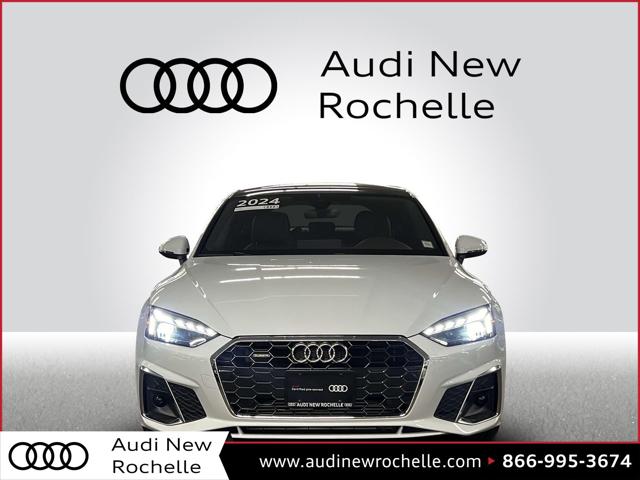 Used 2024 Audi A5 Sportback Premium with VIN WAUDACF50RA118203 for sale in New Rochelle, NY