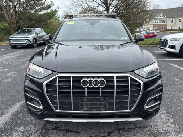 Used 2021 Audi Q5 Premium with VIN WA1AABFY1M2127175 for sale in Leesport, PA
