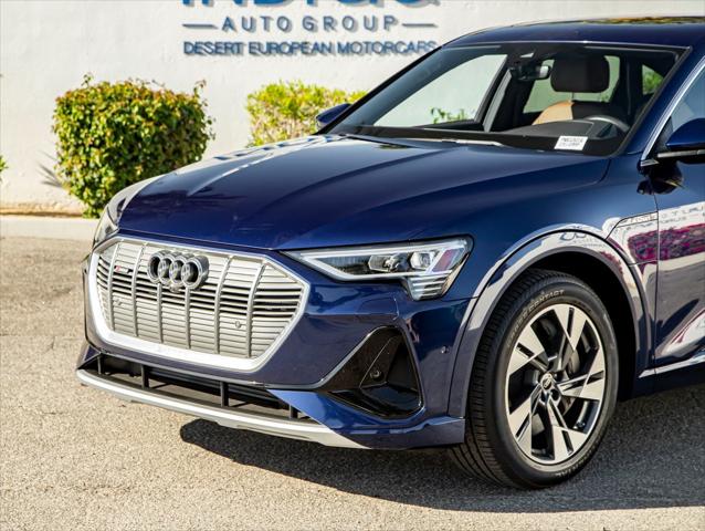 Used 2022 Audi e-tron Sportback Premium Plus with VIN WA12AAGE6NB028016 for sale in Rancho Mirage, CA