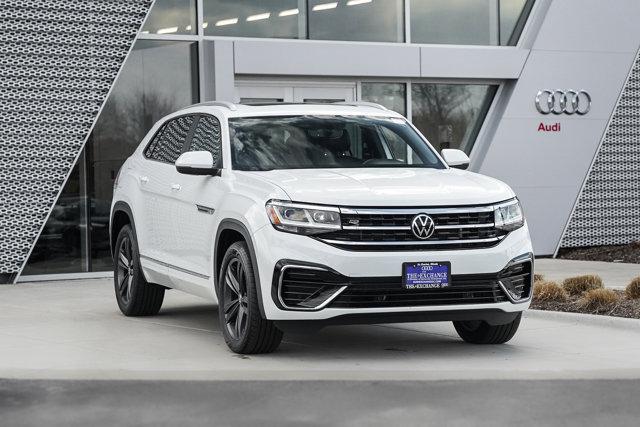 Used 2021 Volkswagen Atlas Cross Sport SE w/Tech R-Line with VIN 1V2RE2CA5MC213988 for sale in Saint Charles, IL