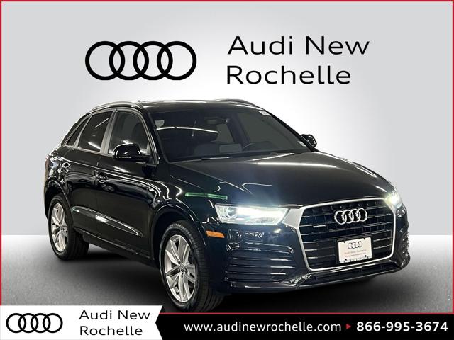 Used 2018 Audi Q3 Premium with VIN WA1ECCFS8JR017708 for sale in New Rochelle, NY