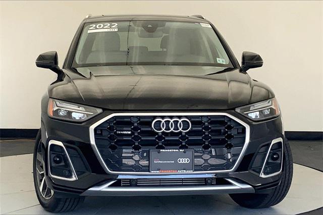 Used 2022 Audi Q5 Premium with VIN WA1GAAFY2N2061631 for sale in Princeton, NJ