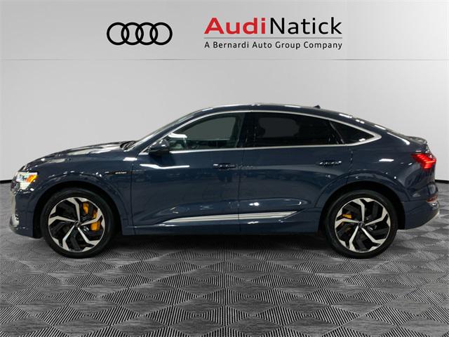 Used 2020 Audi e-tron Sportback Prestige with VIN WA13ABGE2LB033317 for sale in Natick, MA
