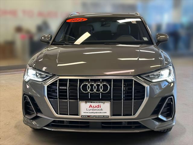 Used 2024 Audi Q3 S Line Premium Plus with VIN WA1EECF34R1155601 for sale in Lynbrook, NY