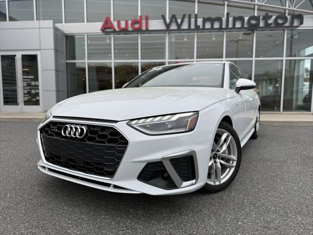 Used 2024 Audi A4 Premium with VIN WAUDAAF43RN016186 for sale in Wilmington, DE