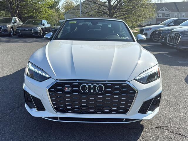Used 2022 Audi S5 Cabriolet Premium Plus with VIN WAUW4GF56NN005334 for sale in Leesport, PA