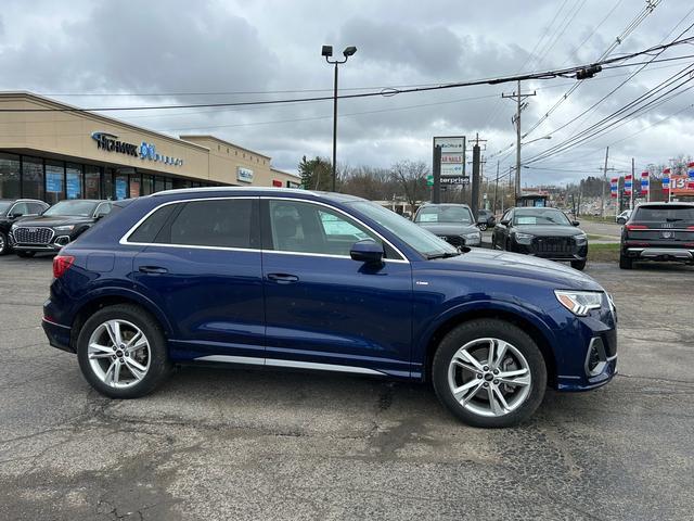 Used 2024 Audi Q3 S Line Premium with VIN WA1DECF32R1087519 for sale in Erie, PA