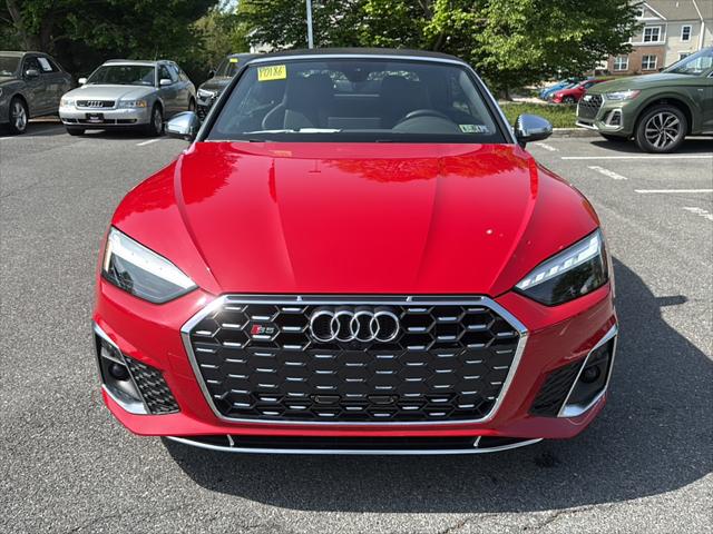 Used 2022 Audi S5 Cabriolet Premium Plus with VIN WAUW4GF50NN006558 for sale in Leesport, PA