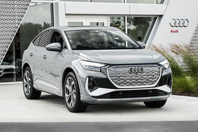 Used 2024 Audi Q4 Sportback e-tron Premium Plus with VIN WA13UBFZ2RP041702 for sale in Saint Charles, IL