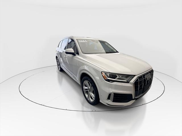 Used 2021 Audi Q7 Premium Plus with VIN WA1LXAF79MD034613 for sale in Kansas City