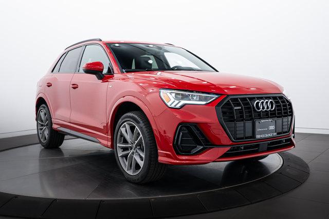Used 2025 Audi Q3 S Line Premium with VIN WA1DECF38S1004603 for sale in Highland Park, IL