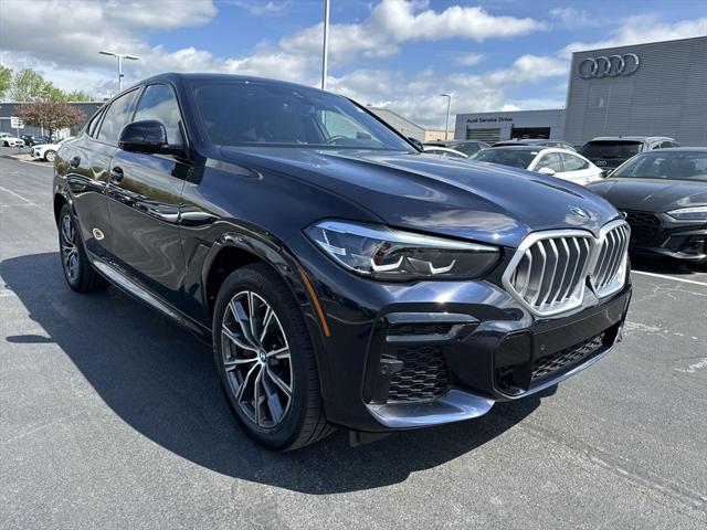 Used 2022 BMW X6 40i with VIN 5UXCY6C04N9N26119 for sale in Plains Township, PA