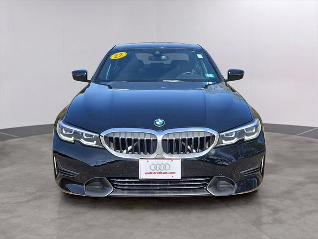 Used 2022 BMW 3 Series 330i with VIN 3MW5R7J09N8C37597 for sale in Stratham, NH