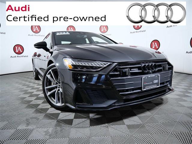 Used 2022 Audi A7 Premium Plus with VIN WAUU2BF28NN012193 for sale in Richfield, Minnesota