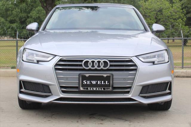 Used 2019 Audi A4 Premium Plus with VIN WAUHMAF42KN005193 for sale in Houston, TX