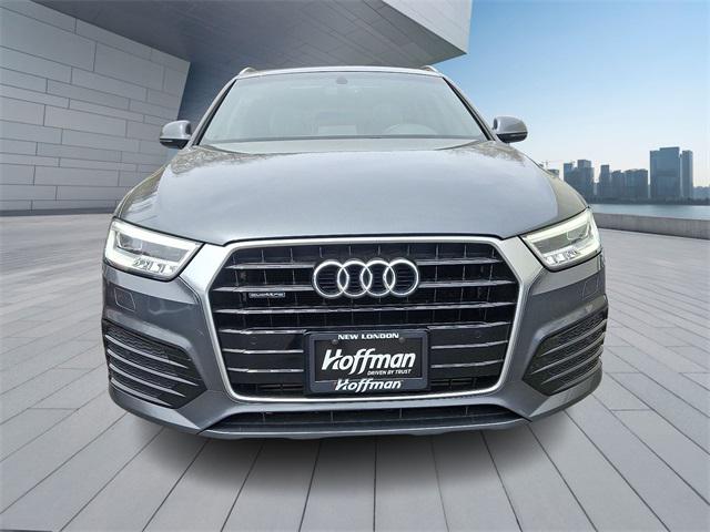Used 2018 Audi Q3 Premium Plus with VIN WA1JCCFSXJR017272 for sale in New London, CT