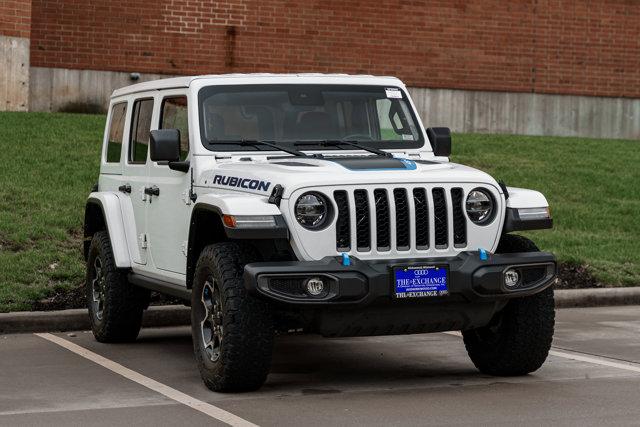 Used 2022 Jeep Wrangler Unlimited Rubicon 4XE with VIN 1C4JJXR61NW112389 for sale in Kirkwood, MO