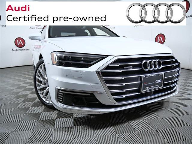 Used 2021 Audi A8 Base with VIN WAU8HAF84MN027366 for sale in Richfield, Minnesota