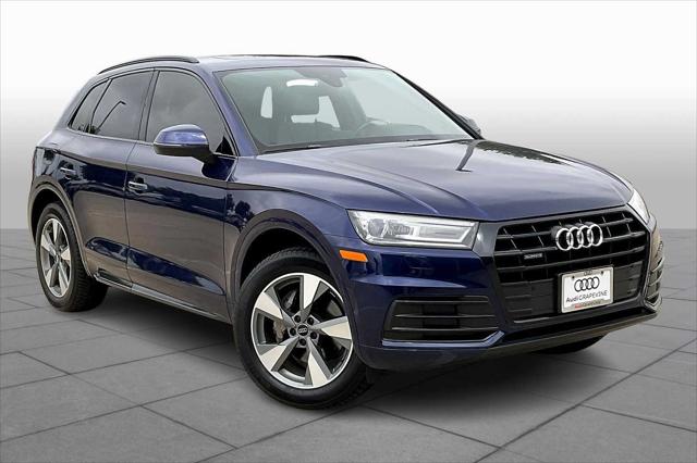 Used 2020 Audi Q5 Premium with VIN WA1ANAFY7L2115304 for sale in Grapevine, TX