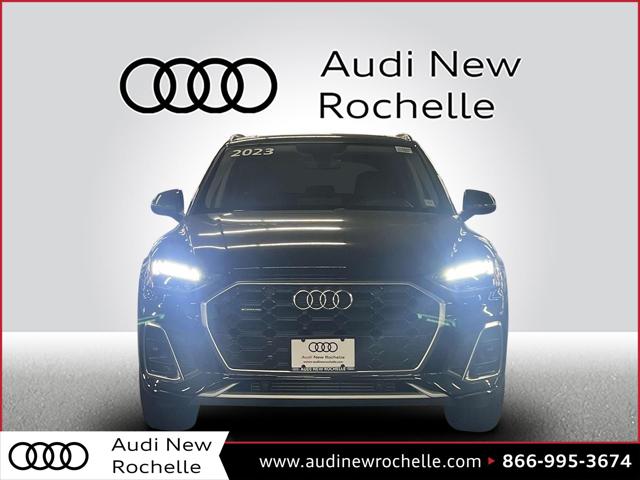 Used 2023 Audi Q5 Premium with VIN WA1GAAFY5P2022518 for sale in New Rochelle, NY