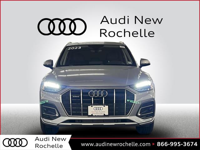 Used 2023 Audi Q5 Premium with VIN WA1ABAFY3P2081862 for sale in New Rochelle, NY