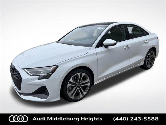 Used 2025 Audi A3 Premium with VIN WAUGUDGY1SA062555 for sale in Middleburg Heights, OH