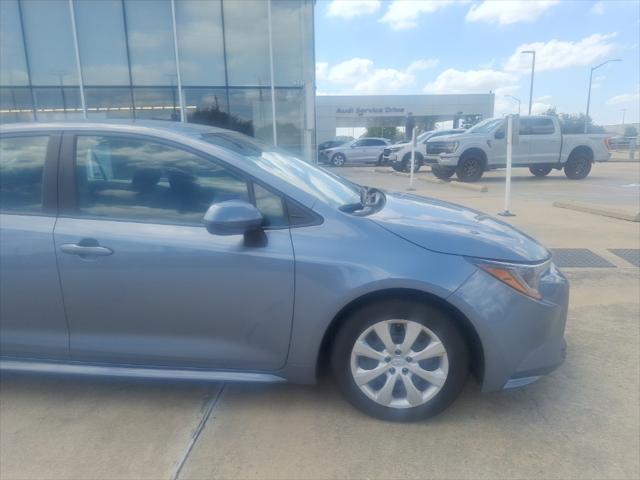 Used 2023 Toyota Corolla LE with VIN 5YFB4MDE1PP023782 for sale in Lafayette, LA