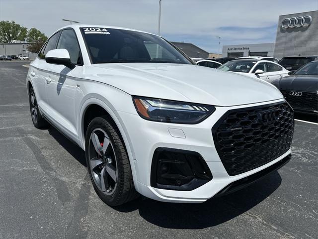 Used 2024 Audi Q5 Sportback Prestige with VIN WA16AAFY7R2144733 for sale in Plains Township, PA