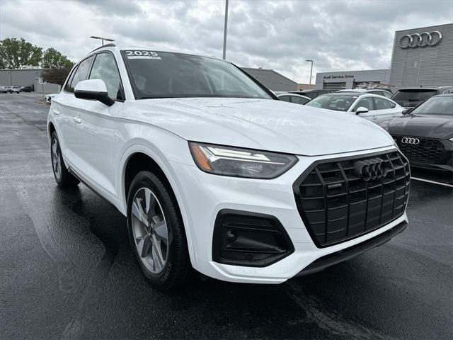 Used 2025 Audi Q5 Premium with VIN WA1ABAFY5S2016357 for sale in Plains Township, PA