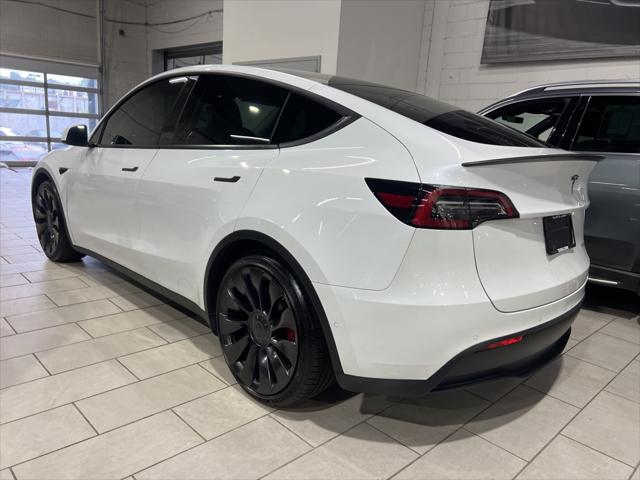 Used 2022 Tesla Model Y Performance with VIN 7SAYGDEF6NF444448 for sale in Secaucus, NJ