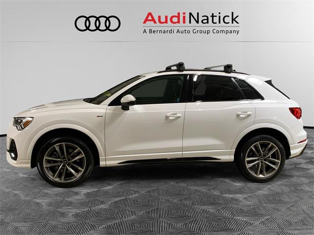 Used 2022 Audi Q3 S Line Premium Plus with VIN WA1EECF35N1031203 for sale in Natick, MA